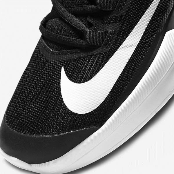 Nike NikeCourt Vapor Lite Hard Court Tennisschuhe Herren Schwarz Weiß | NK354YFN