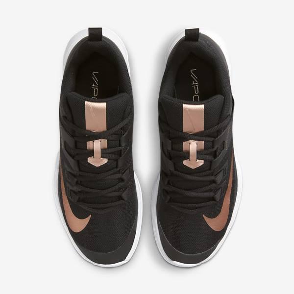 Nike NikeCourt Vapor Lite Hard-Court Tennisschuhe Damen Metal | NK584IPR