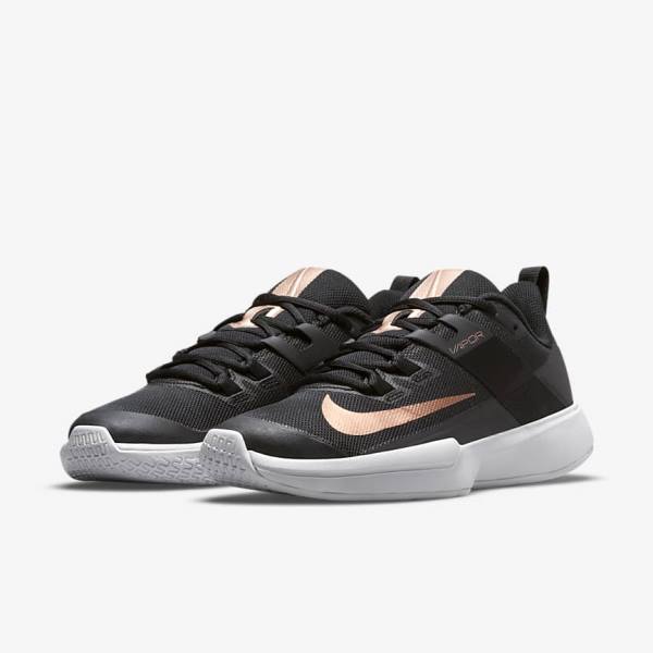 Nike NikeCourt Vapor Lite Hard-Court Tennisschuhe Damen Metal | NK584IPR