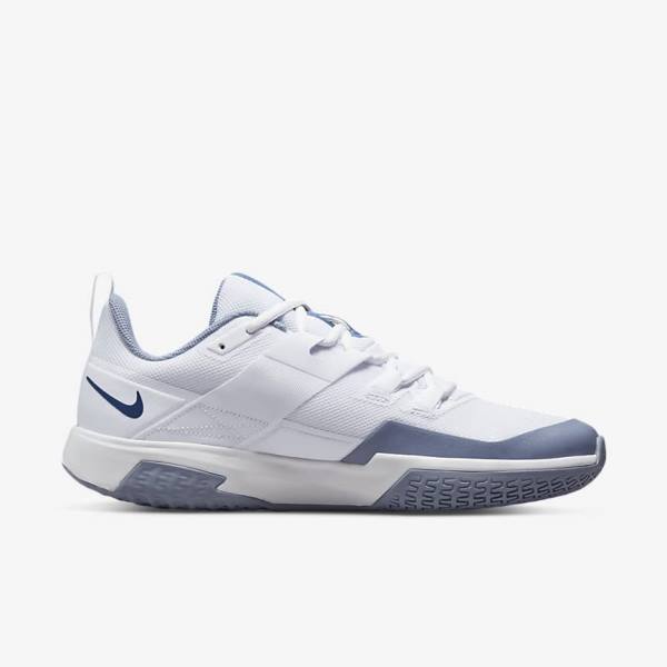 Nike NikeCourt Vapor Lite Hard Court Tennisschuhe Herren Navy | NK672HWY