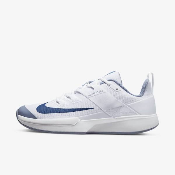 Nike NikeCourt Vapor Lite Hard Court Tennisschuhe Herren Navy | NK672HWY