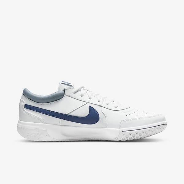 Nike NikeCourt Zoom Lite 3 Hard Court Tennisschuhe Herren Navy | NK053VWU