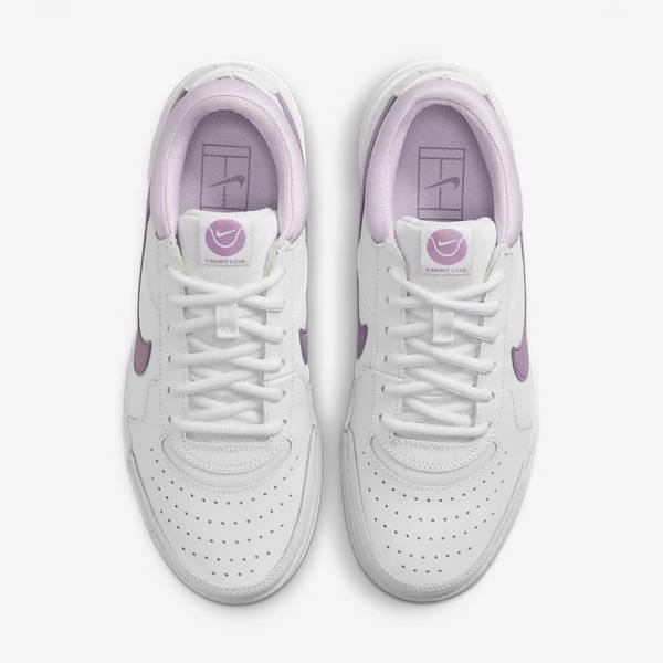 Nike NikeCourt Zoom Lite 3 Tennisschuhe Damen Weiß | NK375FVN