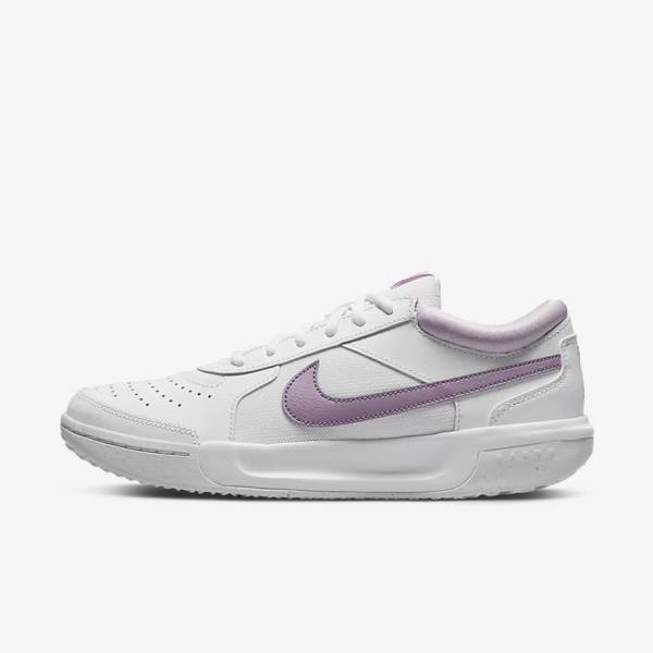 Nike NikeCourt Zoom Lite 3 Tennisschuhe Damen Weiß | NK375FVN