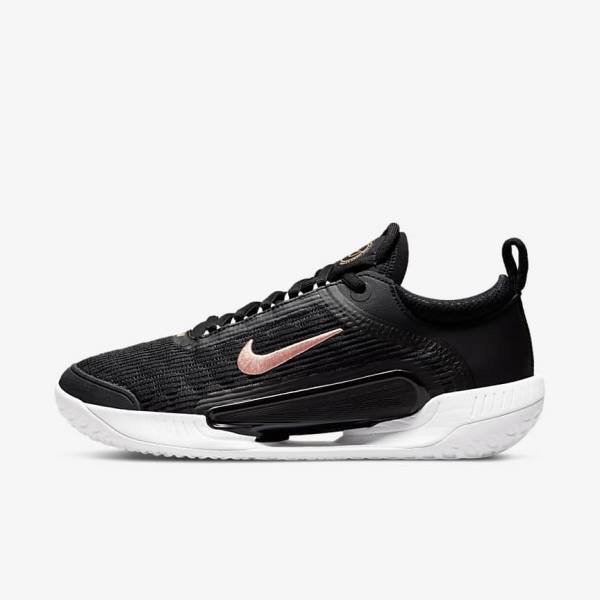 Nike NikeCourt Zoom NXT Hard Court Tennisschuhe Damen Metal | NK104LOH