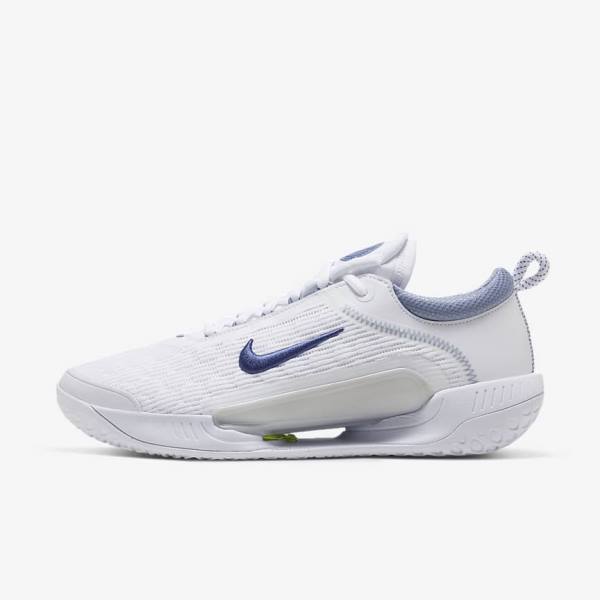 Nike NikeCourt Zoom NXT Hard Court Tennisschuhe Herren Navy | NK307LIG