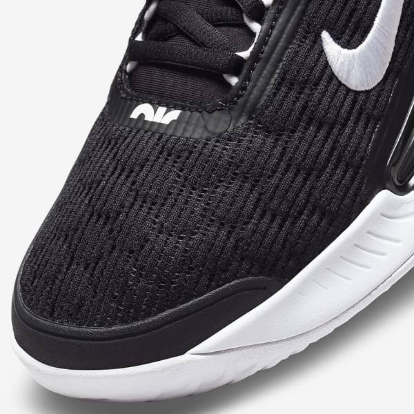 Nike NikeCourt Zoom NXT Hard Court Tennisschuhe Herren Schwarz Weiß | NK432WJR