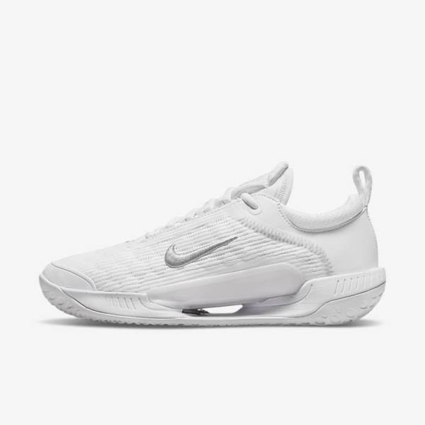 Nike NikeCourt Zoom NXT Hard Court Tennisschuhe Damen Metal | NK512PNU