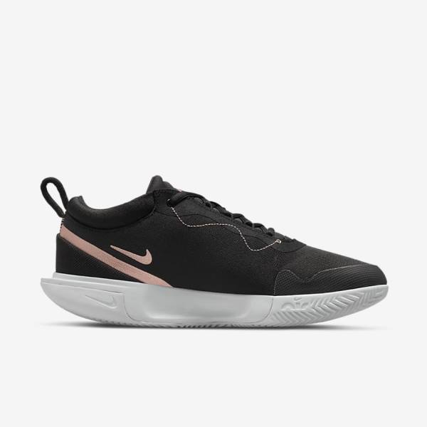 Nike NikeCourt Zoom Pro Clay Court Tennisschuhe Damen Metal | NK932USV