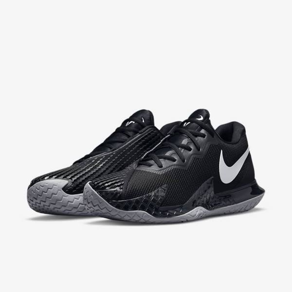 Nike NikeCourt Zoom Vapor Cage 4 Rafa Hard Court Tennisschuhe Herren Metal | NK307IKB