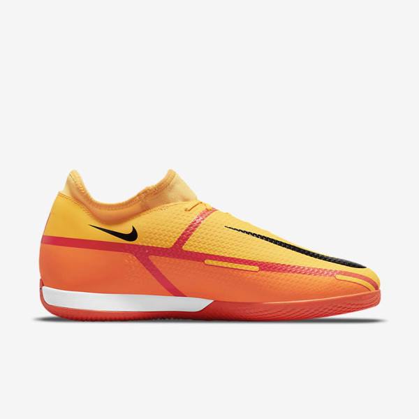 Nike Phantom GT2 Academy Dynamic Fit IC Indoor Court Fußballschuhe Damen Orange | NK685RAU