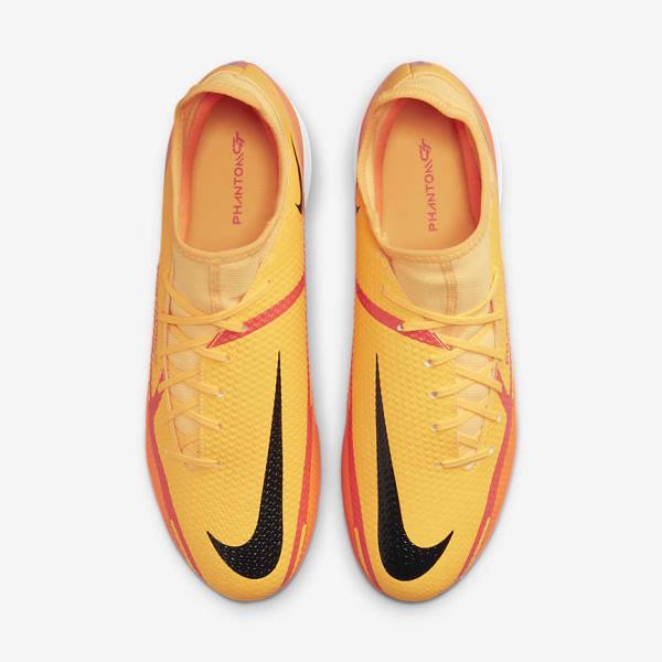 Nike Phantom GT2 Academy Dynamic Fit IC Indoor Court Fußballschuhe Damen Orange | NK685RAU