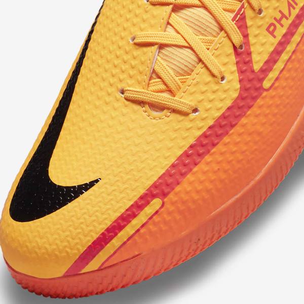 Nike Phantom GT2 Academy Dynamic Fit IC Indoor Court Fußballschuhe Damen Orange | NK685RAU