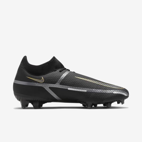 Nike Phantom GT2 Academy Dynamic Fit MG Multi-Ground Fußballschuhe Herren Metal Gold Metal | NK381RHG