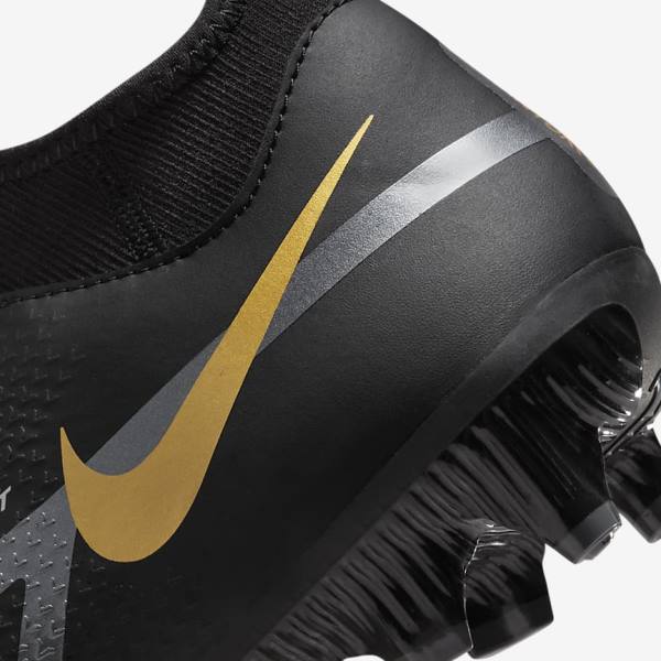 Nike Phantom GT2 Academy Dynamic Fit MG Multi-Ground Fußballschuhe Herren Metal Gold Metal | NK381RHG