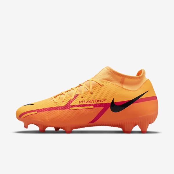 Nike Phantom GT2 Academy Dynamic Fit MG Multi-Ground Fußballschuhe Damen Orange | NK750AWE