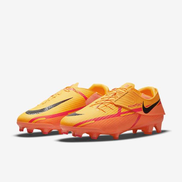 Nike Phantom GT2 Academy FlyEase MG Multi-Grounds Fußballschuhe Herren Orange | NK735IAO