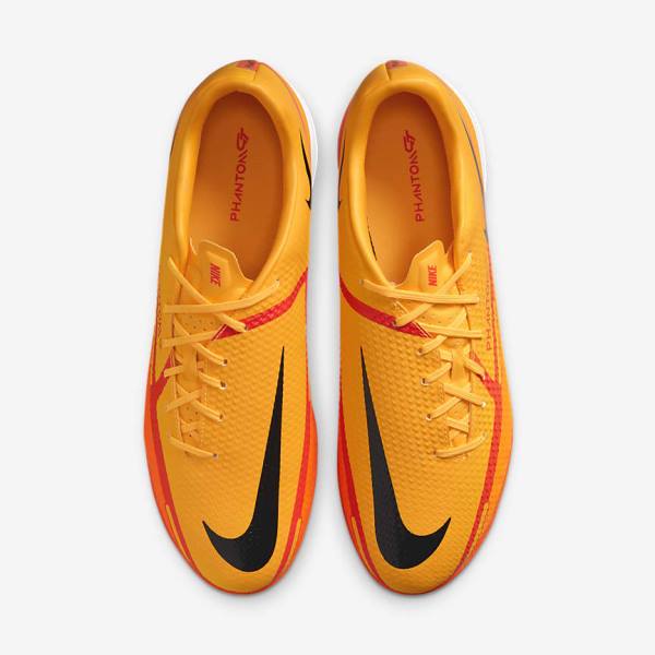 Nike Phantom GT2 Academy IC Indoor-Court Fußballschuhe Damen Orange | NK695CPV