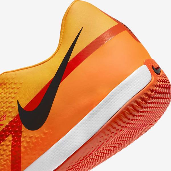 Nike Phantom GT2 Academy IC Indoor-Court Fußballschuhe Damen Orange | NK695CPV