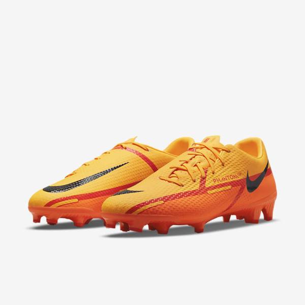 Nike Phantom GT2 Academy MG Multi-Ground Fußballschuhe Damen Orange | NK702AWZ