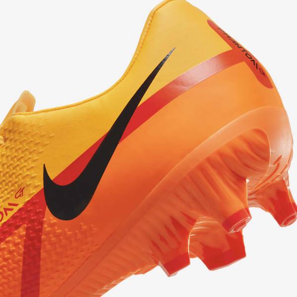 Nike Phantom GT2 Academy MG Multi-Ground Fußballschuhe Damen Orange | NK702AWZ