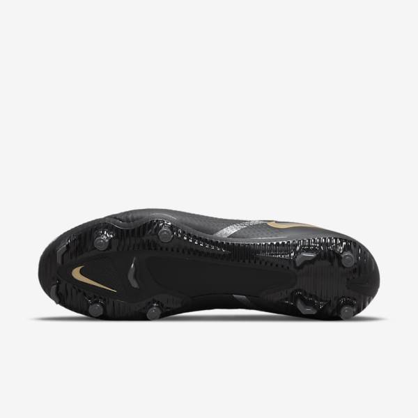 Nike Phantom GT2 Academy MG Multi-Ground Fußballschuhe Damen Metal Gold Metal | NK967WLI