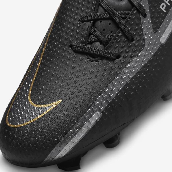 Nike Phantom GT2 Academy MG Multi-Ground Fußballschuhe Damen Metal Gold Metal | NK967WLI