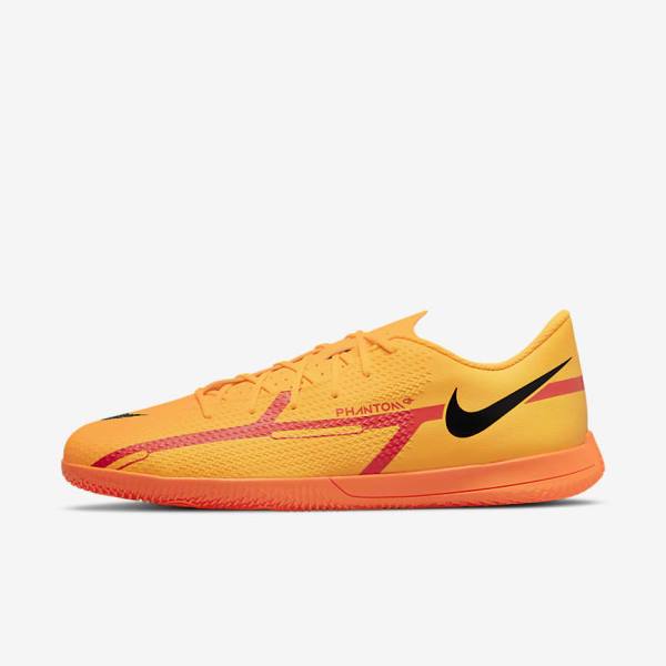 Nike Phantom GT2 Club IC Indoor Court Fußballschuhe Damen Orange | NK185RGY