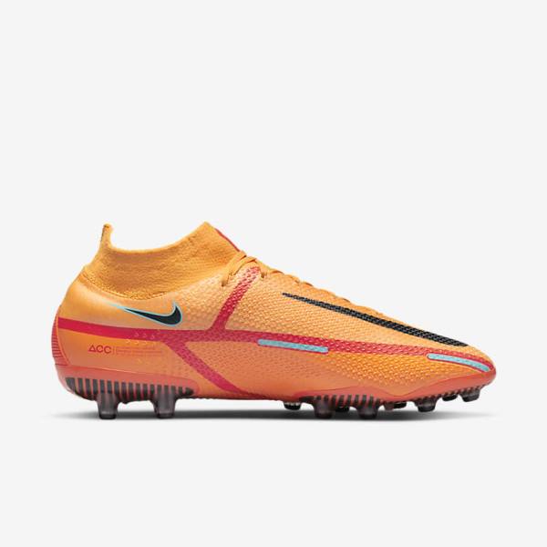 Nike Phantom GT2 Dynamic Fit Elite AG-Pro Artificial-Grass Fußballschuhe Herren Orange | NK816KDQ