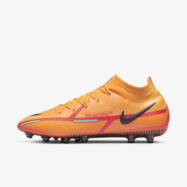 Nike Phantom GT2 Dynamic Fit Elite AG-Pro Artificial-Grass Fußballschuhe Herren Orange | NK816KDQ