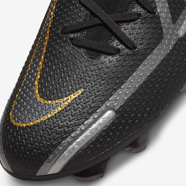 Nike Phantom GT2 Dynamic Fit Elite FG Firm-Ground Fußballschuhe Herren Metal Gold Metal Metal | NK628ABS