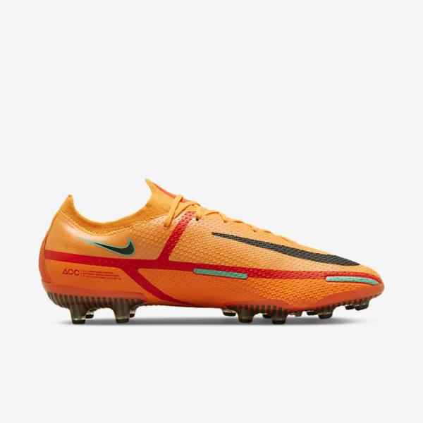 Nike Phantom GT2 Elite AG-Pro Artificial-Grass Fußballschuhe Damen Orange | NK289QTV