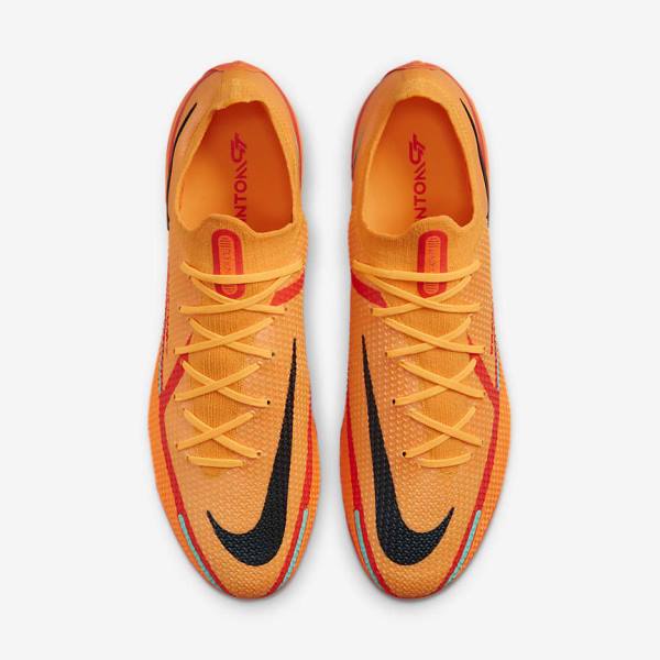 Nike Phantom GT2 Elite AG-Pro Artificial-Grass Fußballschuhe Damen Orange | NK289QTV