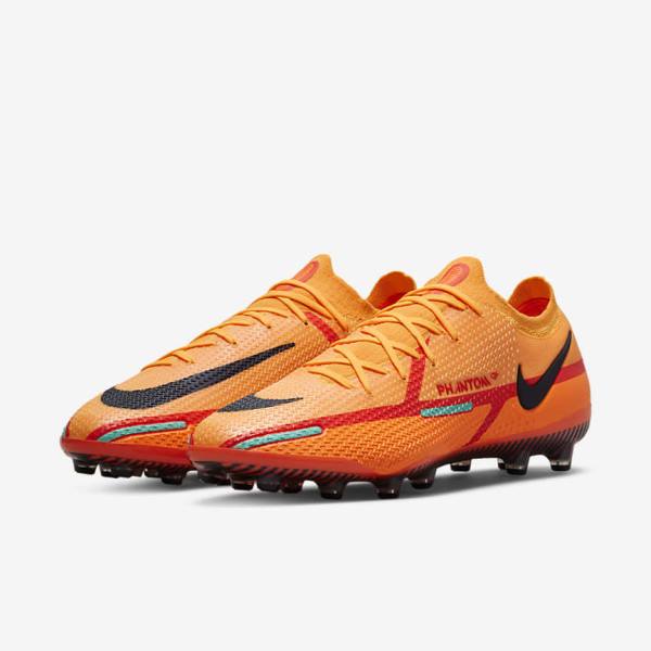 Nike Phantom GT2 Elite AG-Pro Artificial-Grass Fußballschuhe Damen Orange | NK289QTV