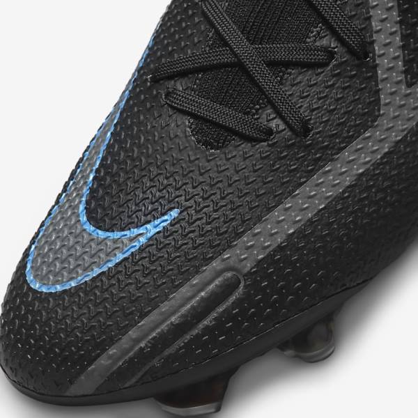 Nike Phantom GT2 Elite FG Firm-Ground Fußballschuhe Herren Schwarz Grau | NK258CIA