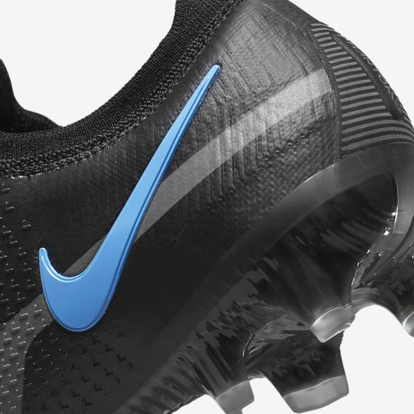 Nike Phantom GT2 Elite FG Firm-Ground Fußballschuhe Herren Schwarz Grau | NK258CIA