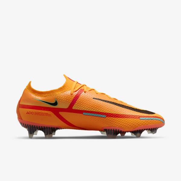 Nike Phantom GT2 Elite FG Firm-Ground Fußballschuhe Damen Orange | NK297LZE