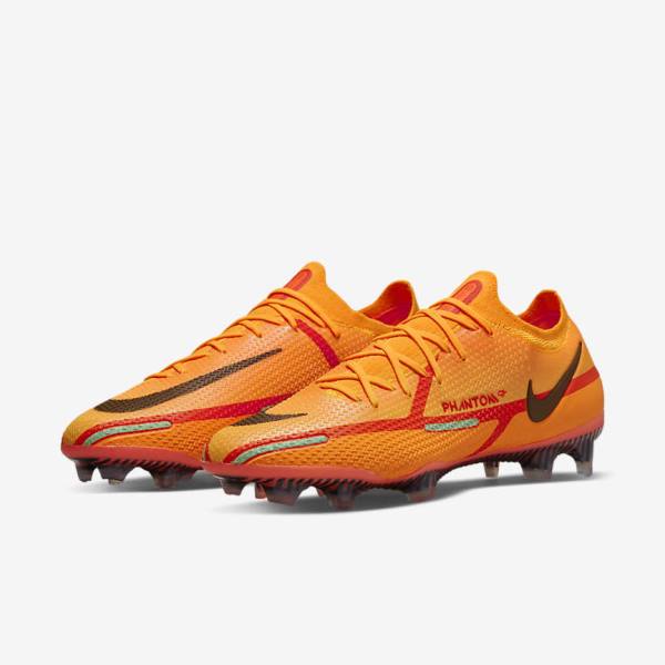 Nike Phantom GT2 Elite FG Firm-Ground Fußballschuhe Damen Orange | NK297LZE