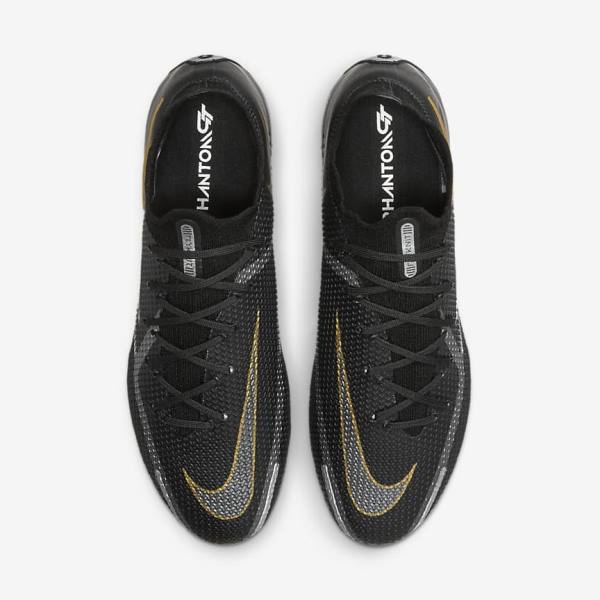 Nike Phantom GT2 Elite SG-Pro AC Soft-Ground Fußballschuhe Damen Metal Gold Metal Metal | NK091HQM