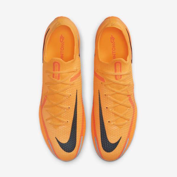 Nike Phantom GT2 Elite SG-Pro AC Soft-Ground Fußballschuhe Damen Orange | NK185NBU