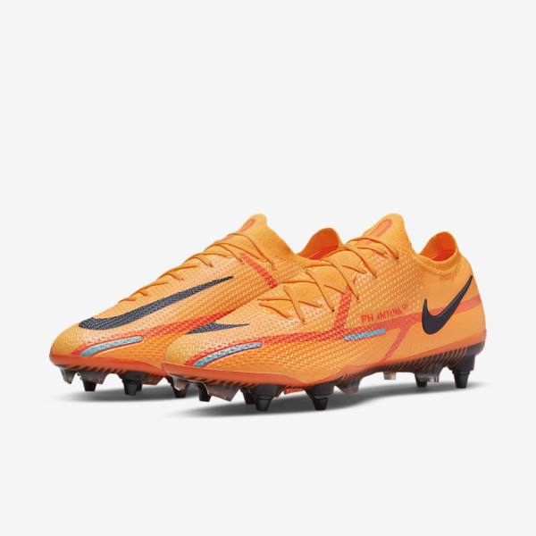 Nike Phantom GT2 Elite SG-Pro AC Soft-Ground Fußballschuhe Damen Orange | NK185NBU