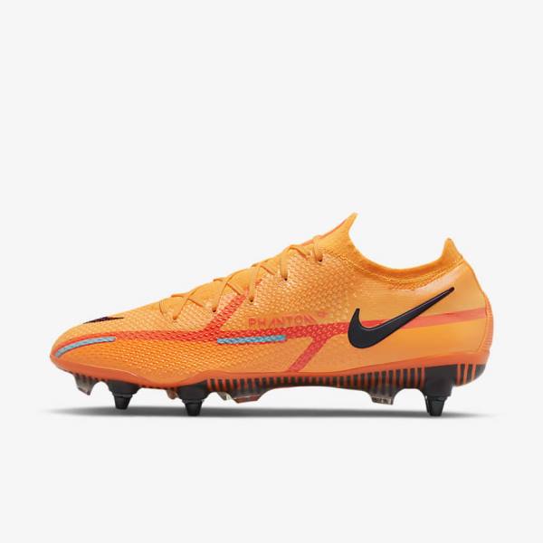 Nike Phantom GT2 Elite SG-Pro AC Soft-Ground Fußballschuhe Damen Orange | NK185NBU