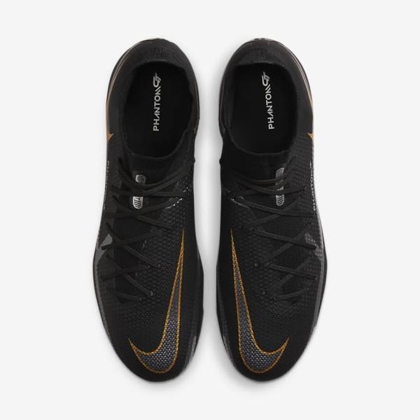 Nike Phantom GT2 Pro Dynamic Fit FG Firm-Ground Fußballschuhe Damen Metal Gold Metal Metal | NK209SMA