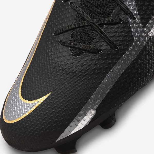 Nike Phantom GT2 Pro Dynamic Fit FG Firm-Ground Fußballschuhe Damen Metal Gold Metal Metal | NK209SMA