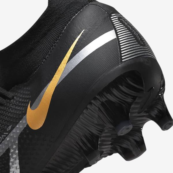 Nike Phantom GT2 Pro Dynamic Fit FG Firm-Ground Fußballschuhe Damen Metal Gold Metal Metal | NK209SMA