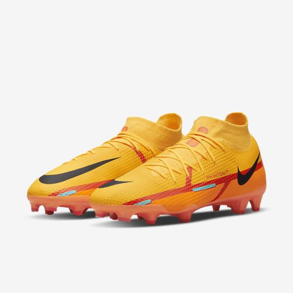 Nike Phantom GT2 Pro Dynamic Fit FG Firm-Ground Fußballschuhe Damen Orange | NK503RNM