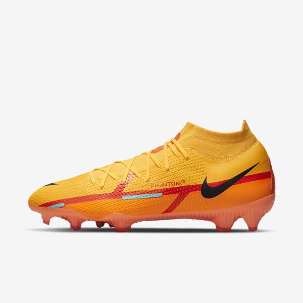 Nike Phantom GT2 Pro Dynamic Fit FG Firm-Ground Fußballschuhe Damen Orange | NK503RNM