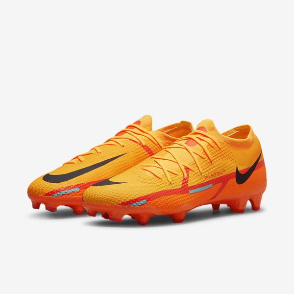 Nike Phantom GT2 Pro FG Firm-Ground Fußballschuhe Damen Orange | NK136TPU