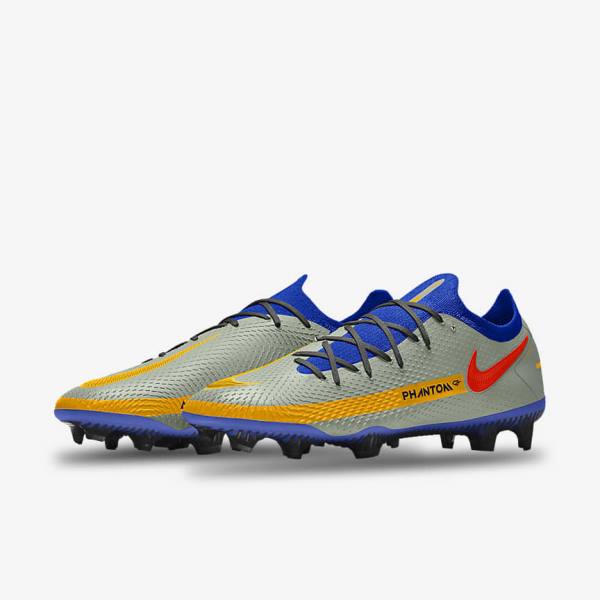 Nike Phantom GT Elite By You Custom Firm Ground Fußballschuhe Damen Mehrfarbig | NK208JUA