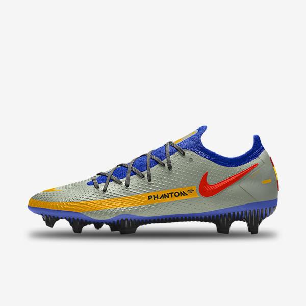 Nike Phantom GT Elite By You Custom Firm Ground Fußballschuhe Damen Mehrfarbig | NK208JUA